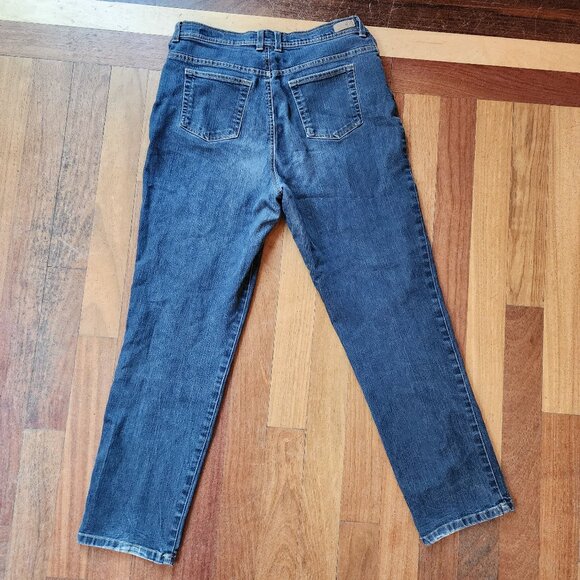 Gloria Vanderbilt "Amanda" Straight Leg Jeans Size 14 - Picture 10 of 14